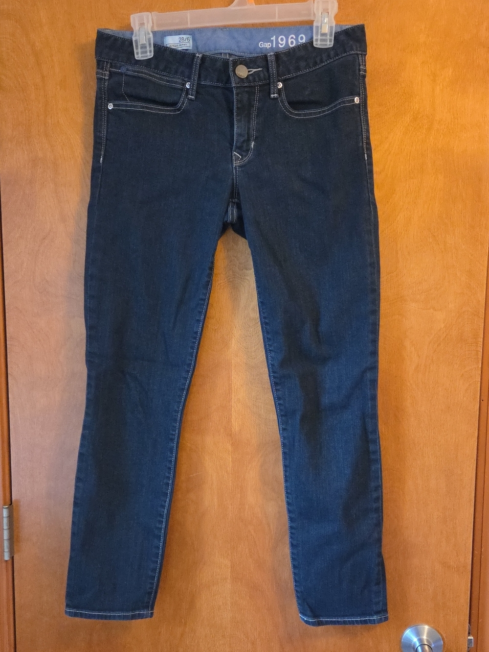 GAP 1969 Women's Dark Blue Skinny Jeans